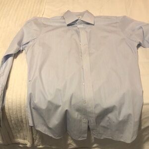 Hamilton mens shirt. Never worn. Excellent condition size 16 1/2 trim fit